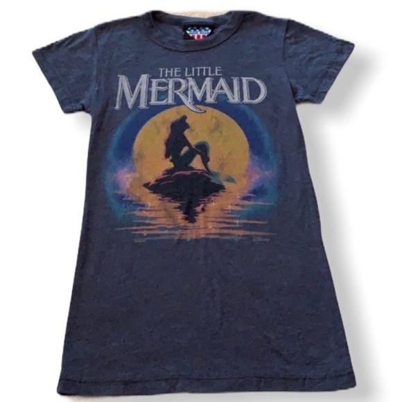 Junk Food The Little Mermaid T-Shirt Top Size Small - Picture 1 of 5